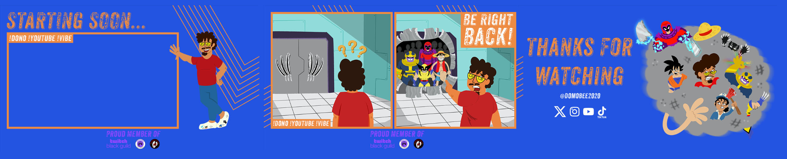 Stream Overlay Artwork